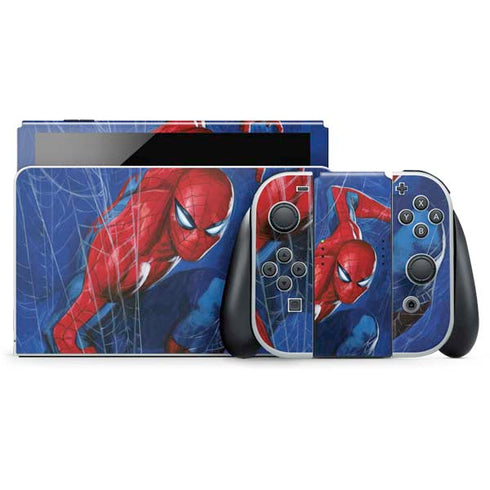 Marvel Spiderman World of Webs Nintendo Skins